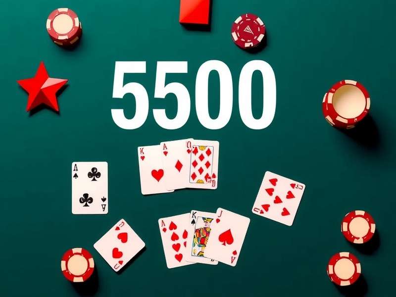 Professional Rummy 500 game setup with cards and score sheet