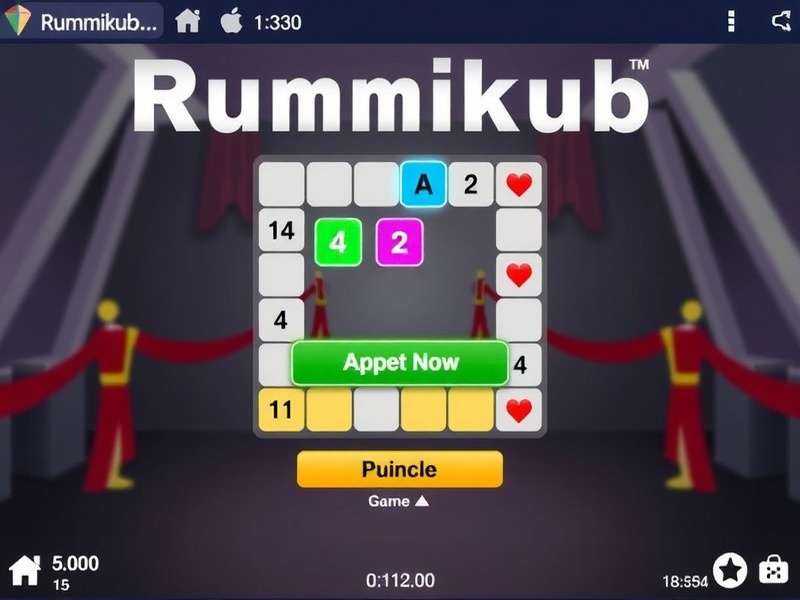 People playing Rummikub game online