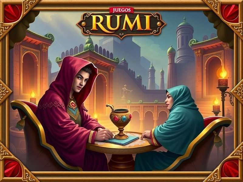 Professional Rummy player arranging cards on a table