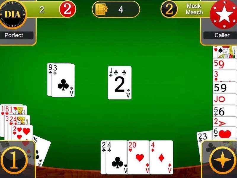 Professional player concentrating on a game of Gin Rummy Plus on a tablet