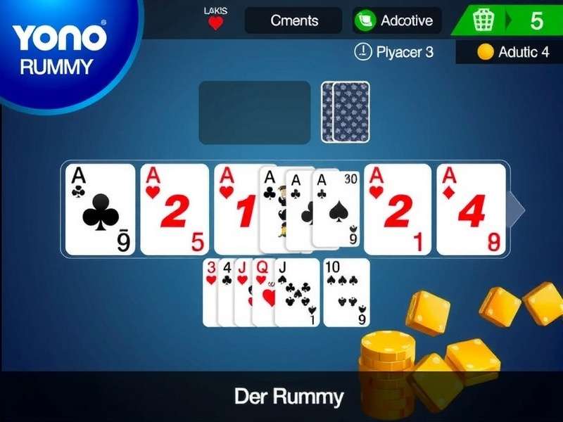 Yono Rummy All App interface on a smartphone and laptop