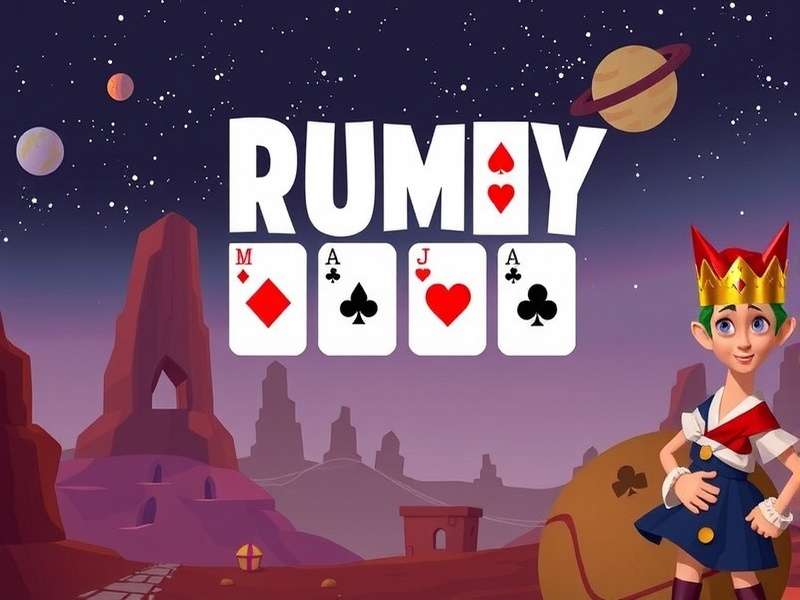 Close-up of a hand holding winning rummy cards, arranged in sequences and sets