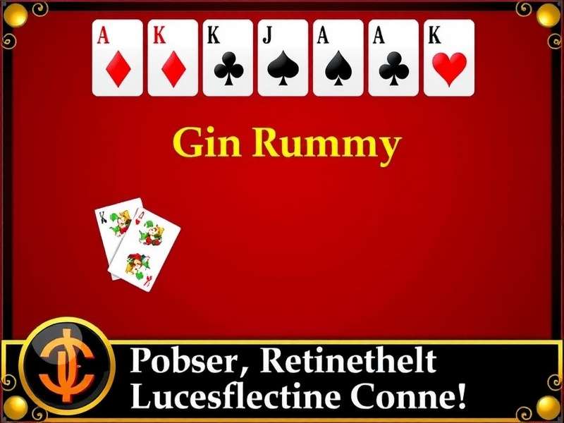 Gin Rummy Classic Free Game Online - Play at www.playrummygame.com